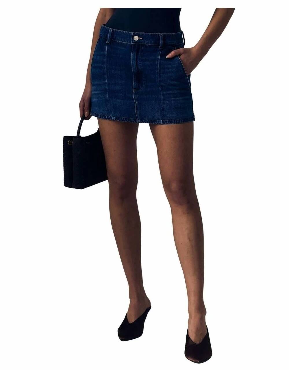NEW LE JEAN rodeo mini skirt in by your side